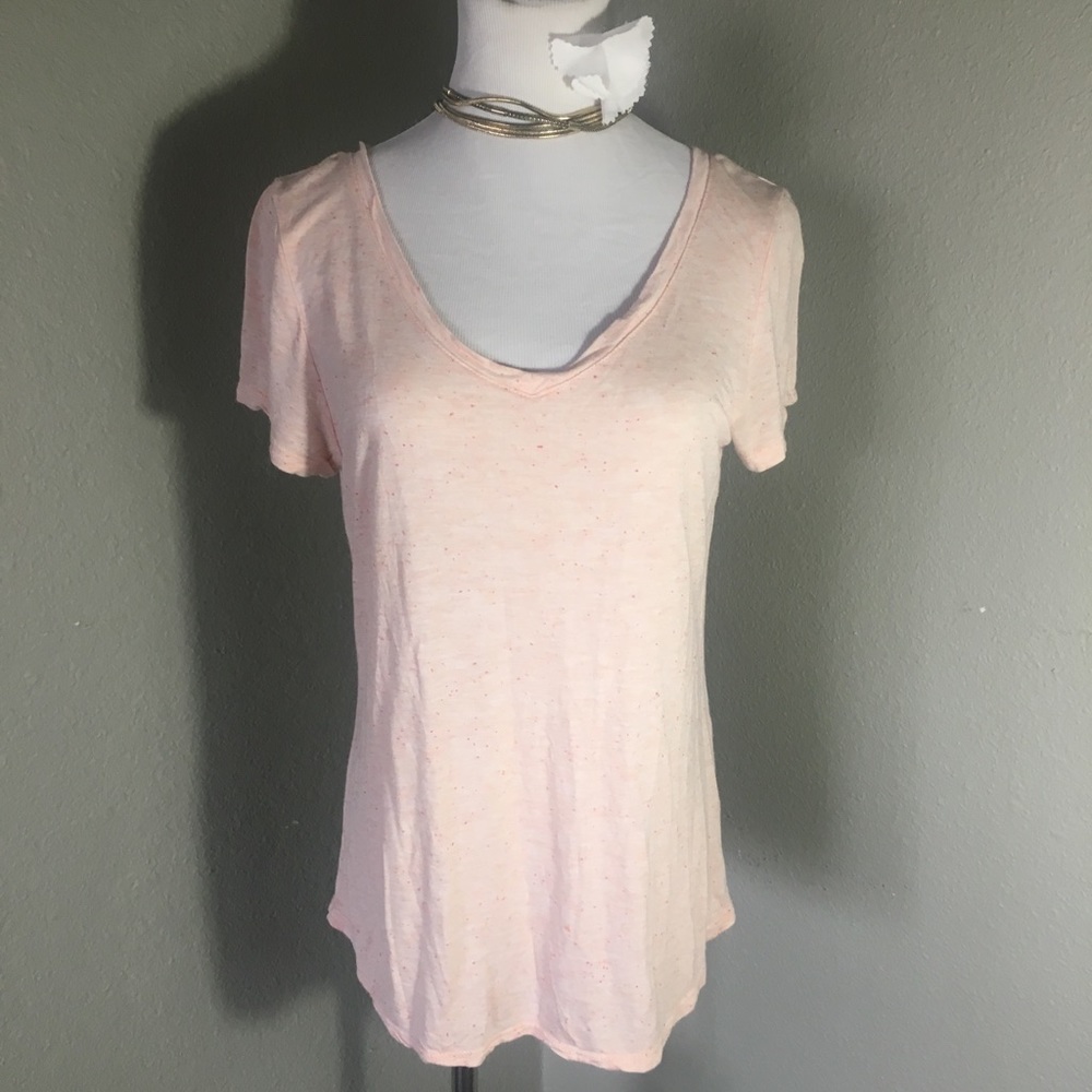 Apt. 9 Essentials Light Pink Short Sleeve T-Shirt